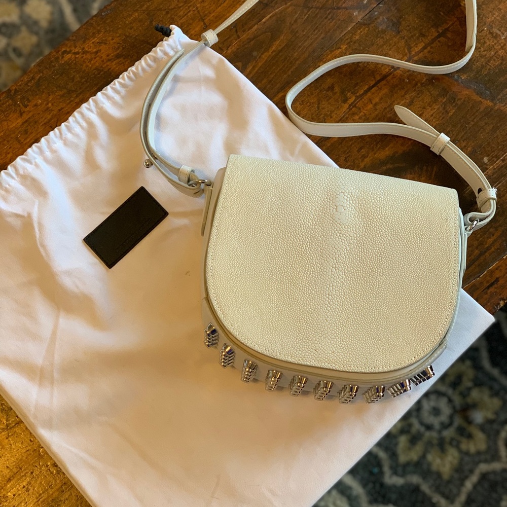 Alexander Wang Porcelain Sting Ray Shoulder Bag